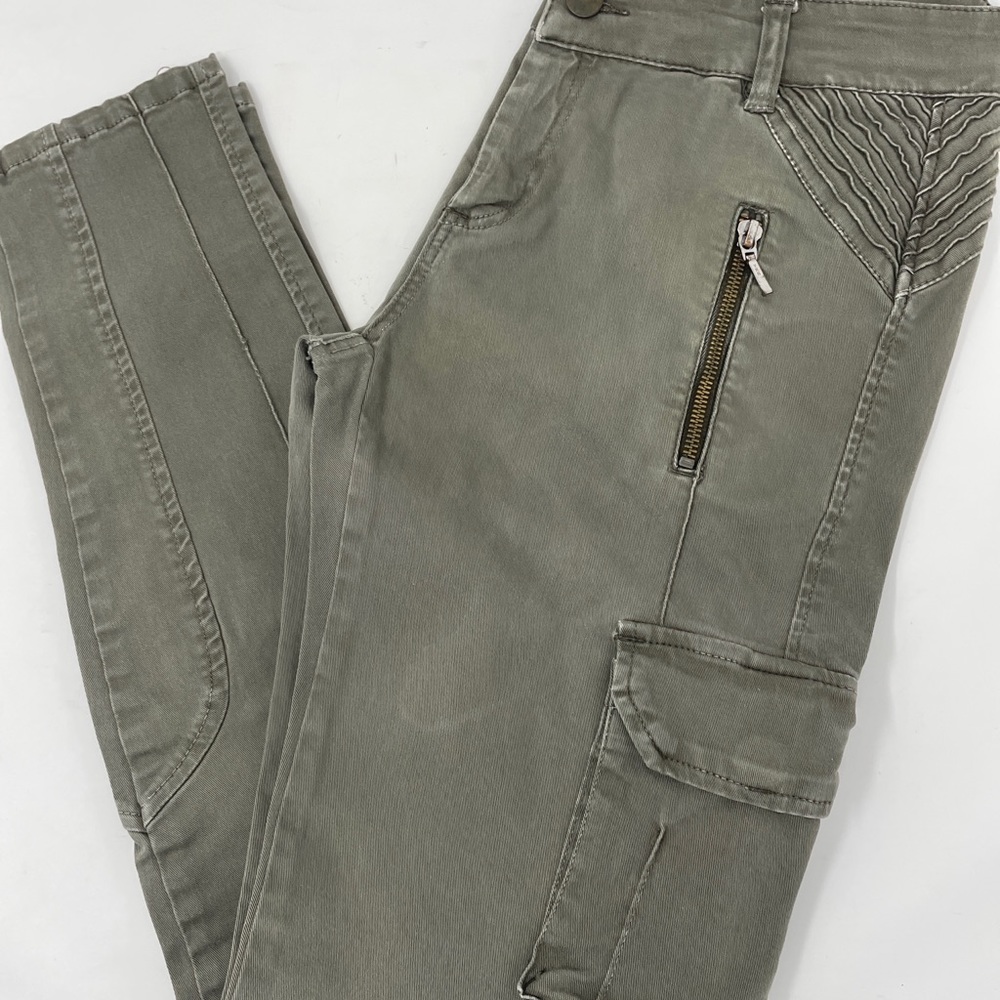 Zara slim fit jeans green size 6